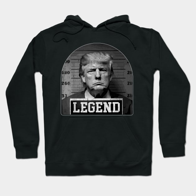 Trump 2024 Mugshot President Legend Trump mugshot 2024 Hoodie by StarMa